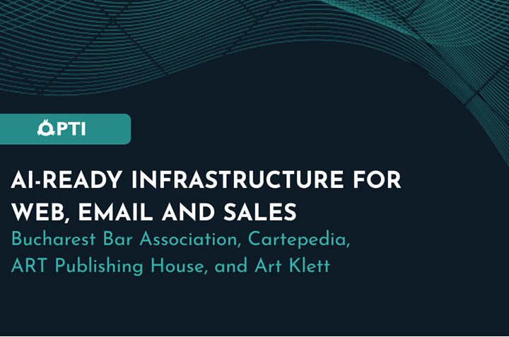 Studiu de caz: Infrastructură AI-Ready (Web, Email, V&acirc;nzări)