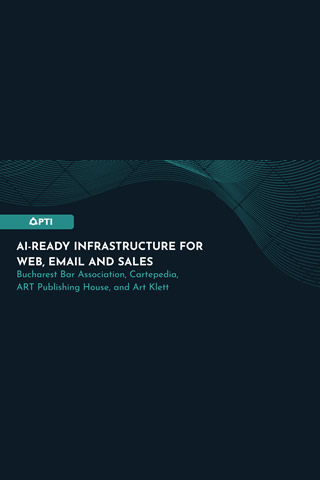 Studiu de caz: Infrastructură AI-Ready (Web, Email, V&acirc;nzări)