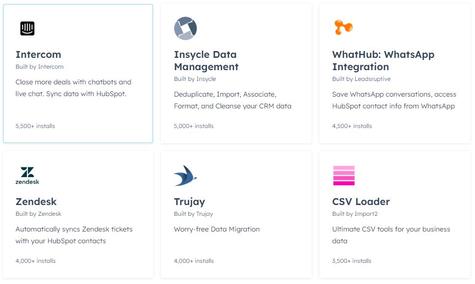 best hubspot apps for your business needs