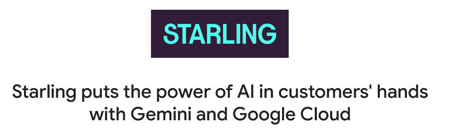Studiu de caz Google Cloud Starling Bank