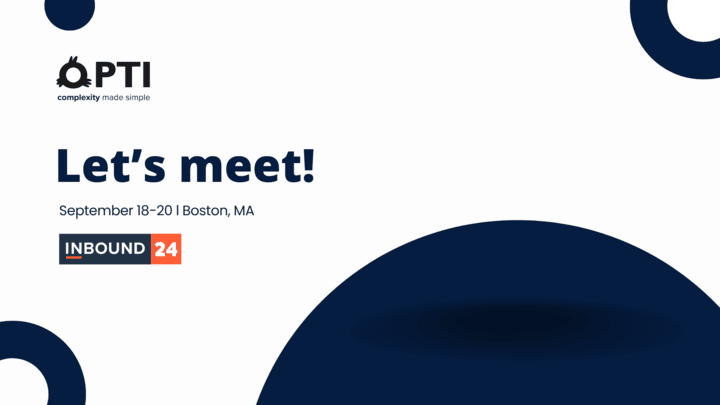 OPTI se &icirc;ntoarce la HubSpot INBOUND 2024 &icirc;n Boston