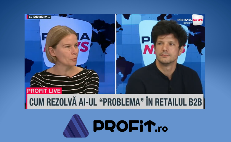 Marian Călborean la Profit Live: &bdquo;Succesul AI &icirc;n v&acirc;nzările B2B &icirc;ncepe cu unificarea datelor și respectarea strictă a regulilor comerciale"
