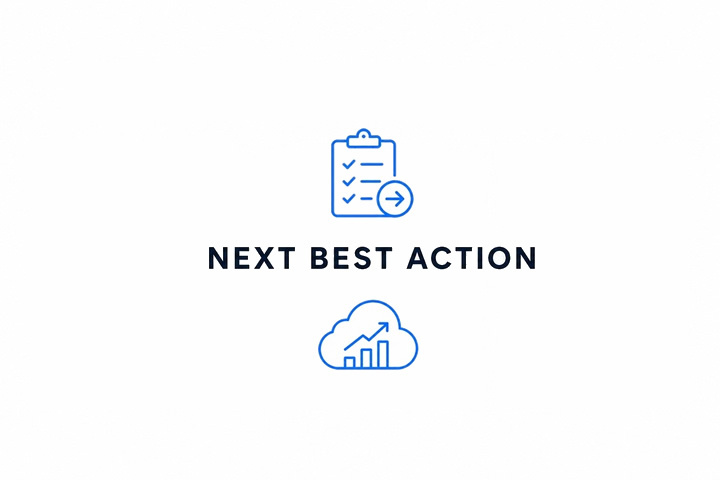 V&acirc;nzător pas cu pas: Next Best Action &icirc;n B2B cu Google Cloud, CRM și reguli comerciale