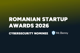 [UPDATE] Premiile startup-urilor rom&acirc;nești se decernează pe 12 martie. Mr.Benny a c&acirc;știgat locul 3 la categoria cybersecurity la Romania Startup Awards 2026