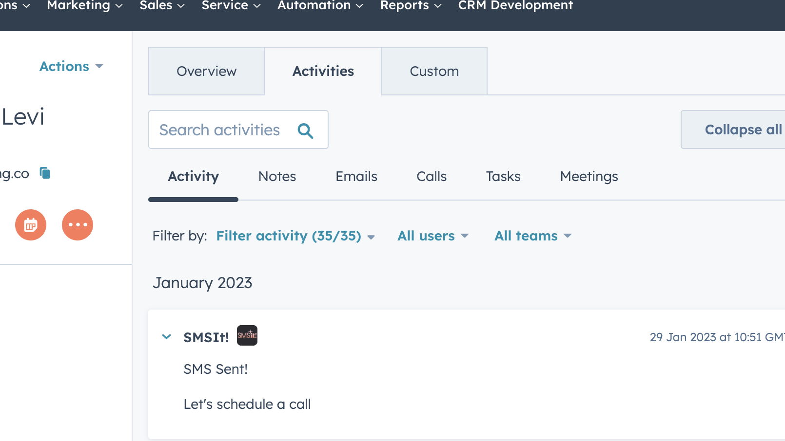 HubSpot Integration Services